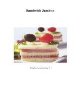 Tài liệu Sandwich Jambon pdf