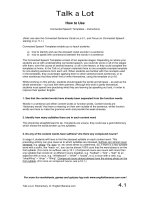 Tài liệu Spoken english elementary handbook part 6 doc