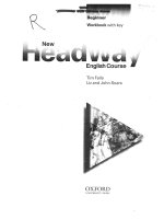 new headway beginner - workbook 