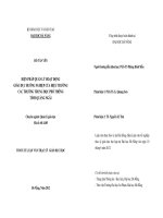 Biện pháp quản lý hoạt động giáo dục hướng nghiệp của hiệu trưởng các trường trung học phổ thông tỉnh quảng ngãi 