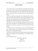 Xây dựng kế hoạch HACCP và hệ thống văn bản tài liệu ISO 220002005 cho nhà máy sản xuất dầu ăn 