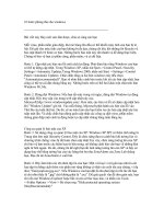 Tài liệu 10 bước phòng thủ cho windows ppt