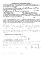 Bài giảng thi thử Đại học THPT Triệu sơn 3