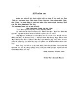 Sự biến động một số chỉ tiêu hình thái   sinh lý của sinh viên nghiện thuốc lá khu vực vinh và hà nội 