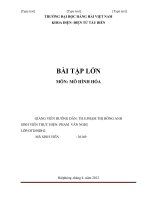 Đề số 34: Sửa chữa mạng điện thoại