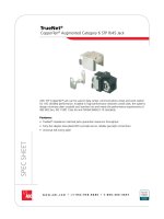 Tài liệu CopperTen® Augmented Category 6 STP RJ45 Jack docx