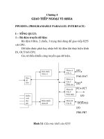 Tài liệu Ứng dụng KIT 8051 dùng để chuyển đổi A/D-D/A, chương 4 pdf