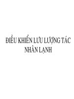 Tài liệu điều khiển lưu lượng tác nhân lạnh doc
