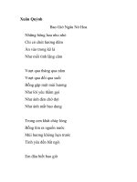 Tài liệu Bao Giờ Ngâu Nở Hoa docx