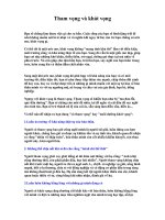 Tài liệu Tham vọng và khát vọng docx