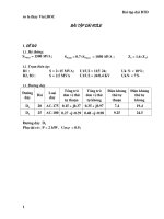 Tài liệu Bài tập dài rơle pptx