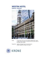 Tài liệu Case Study - Westin-Hotel pdf