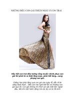 NHỮNG điều CON gái THÍCH NHẤT ở CON TRAI 