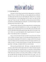 Phân tích mối quan hệ chi phí khối lượng lợi nhuận tại công ty cổ phần vinafor saigon 