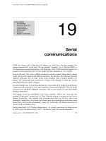 Tài liệu Chapter-19-Serial communications ppt