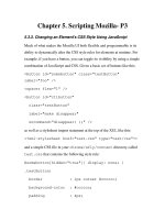 Tài liệu Creating Applications with Mozilla-Chapter 5. Scripting Mozilla- P3 docx