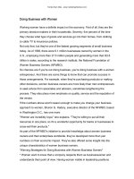 Tài liệu Doing Business with Women ppt