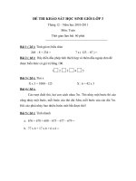Tài liệu Đề khảo sát HSG toán tháng 12