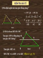 Bài giảng TH dong dang thu nhat.ppt