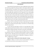 Hoàn thiện công tác kế toán doanh thu, chi phí và xác định kết quả kinh doanh tại chi nhánh công ty cổ phần đầu tư thương mại và dịch vụ   TKV   xí nghiệp vật tư và vận tải 