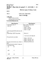 Gián án buoi 2 tuan 6