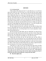 Rèn luyện kỹ năng phân tích mục tiêu chương trình, bài học phân môn khoa học lớp 4 5 trong quá trình thiết kế bài giảng theo chương trình năm 2000 