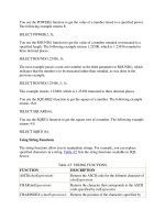 Tài liệu Using Functions phần 2 doc