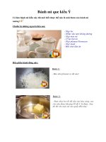 Tài liệu Bánh mì que kiểu Ý pdf