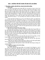 Tài liệu BÀI 1: NHỮNG VẤN ĐỀ CHUNG VỀ BẢO HỘ LAO ĐỘNG doc