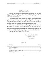 Nhận xét bước đầu về vốn từ địa phương thanh hoá (qua so sánh với vốn từ địa phương nghệ tĩnh) 