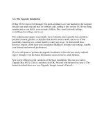 Tài liệu A.4. The Upgrade Installation ppt