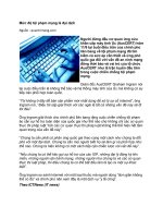 Tài liệu Mức độ tội phạm mạng là đại dịch pptx