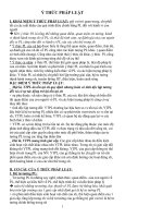 Tài liệu Ý THỨC PHÁP LUẬT docx