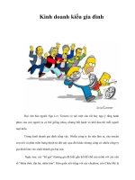 Tài liệu Kinh doanh kiểu gia đình ppt