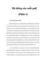 Tài liệu Hệ thống sản xuất pull (Phần 1) pptx