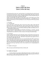 Tài liệu Quản lý điểm đặt hàng doc