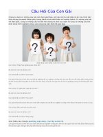 Câu Hỏi Của Con Gái