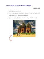 Gián án Thủ thuật in hai mặt giấy