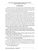 Hoàn thiện tổ chức lập và phân tích bảng cân đối kế toán tại công ty cổ phần vận tải 1 traco 