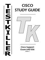 Tài liệu TestKiller 640-506 Ed1 pdf