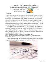 Tài liệu CHUYÊN ĐỀ SỬ DỤNG TIẾP TUYẾN TRONG VIỆC CHỨNG MINH BẤT ĐẲNG THỨC THPT pdf