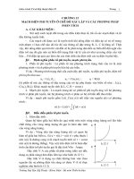 Tài liệu Giáo trình cơ sở kỹ thuật điện II - Chương 12 pdf