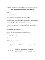 Tài liệu Cấp Giấy chứng nhận kiểm tra định kỳ an toàn kỹ thuật và bảo vệ môi trường cho phương tiện giao thông đường sắt pdf