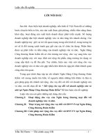 Mở rộng cho vay đối với doanh nghiệp vừa và nhỏ tại ngân hàng công thương hoàn kiếm 