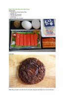 Ngon độc đáo đậu phụ hấp trứng 