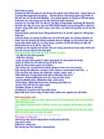 Tài liệu Giới thiệu joomla docx