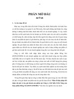 Một số biện pháp tiết kiệm chi phí và hạ giá thành sản phẩm tại công ty chế biến XNK nông sảnthực phẩm đồng nai (DONAFOODS) 