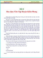 Tài liệu Bán Thế Anh Hùng - Hồi 8 pdf