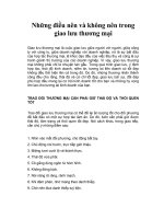 Tài liệu Những điều nên và không nên trong giao lưu thương mại pdf