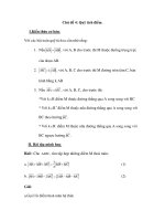 Tài liệu Chuyên đề quỹ tích điểm và bài tập ứng dụng pptx